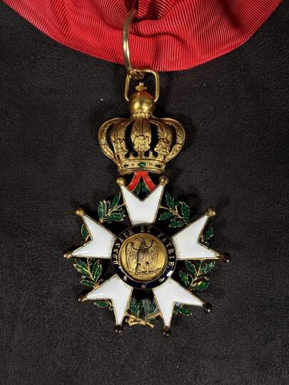 Bijou de commandeur de la Légion d'Honneur second Empire. 